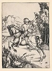 The Little Rider by Albrecht Dürer, German, 1471–1528