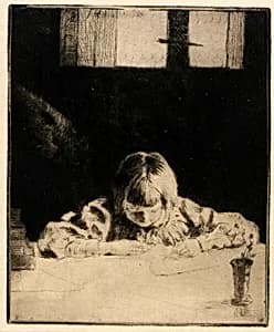 The Little Student by J. Alden Weir