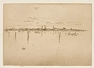 The Little Venice by James McNeill Whistler (1834-1903)