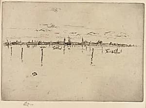 The Little Venice by James McNeill Whistler (1834-1903)