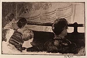 The Matinee by George Overbury "Pop" Hart
