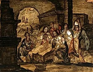 The Nativity by Juan González, 17th century