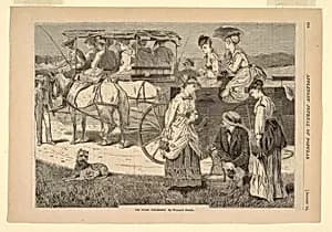 The Picnic Excursion by Winslow Homer, American, 1836–1910