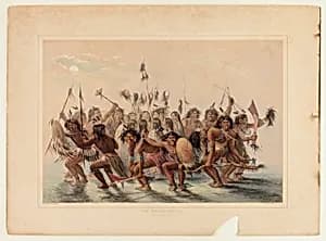 The Scalp Dance by George Catlin