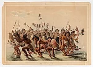 The Scalp Dance by George Catlin