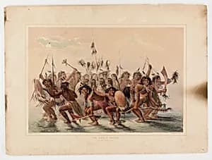 The Scalp Dance by George Catlin
