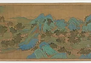 The Wangchuan Villa by Formerly attributed to Zhao Boju (ca. 1120s-ca.1162)