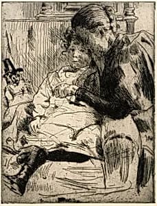 The Welsh Doll by J. Alden Weir