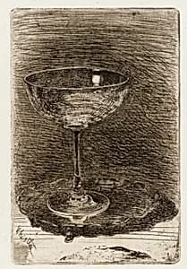 The Wine Glass by James McNeill Whistler (1834-1903)