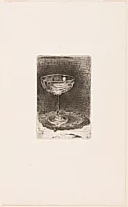 The Wine Glass by James McNeill Whistler, American, 1834–1903