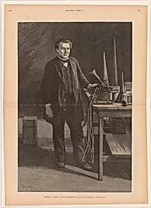 Thomas Alva Edison by Unidentified Artist