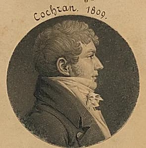 Thomas Cochran by Charles Balthazar Julien Févret de Saint-Mémin, 12 Mar 1770 - 23 Jun 1852