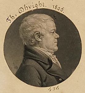 Thomas Dwight by Charles Balthazar Julien Févret de Saint-Mémin, 12 Mar 1770 - 23 Jun 1852
