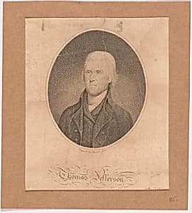 Thomas Jefferson by William Harrison, Jr., active 1797 - c. 1819