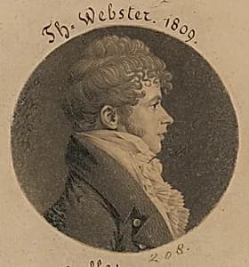 Thomas Webster by Charles Balthazar Julien Févret de Saint-Mémin, 12 Mar 1770 - 23 Jun 1852
