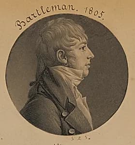 Thomas West Peyton by Charles Balthazar Julien Févret de Saint-Mémin, 12 Mar 1770 - 23 Jun 1852