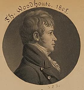 Thomas Woodhouse by Charles Balthazar Julien Févret de Saint-Mémin, 12 Mar 1770 - 23 Jun 1852