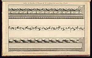 Three Border Designs by Richard de Lalonde, French, active 1780–96