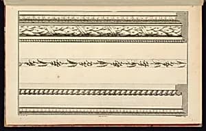 Three Border Designs by Richard de Lalonde, French, active 1780–96