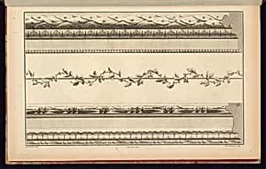 Three Border Designs by Richard de Lalonde, French, active 1780–96