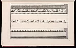 Three Border Designs by Richard de Lalonde, French, active 1780–96