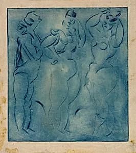Three Circus Women by Walt Kuhn