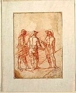 Three Standing Men