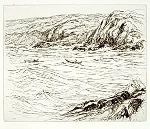 Tide Rip by Charles H. Woodbury