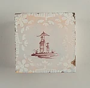 Tile by Michael Edkins, English, 1734 - 1811