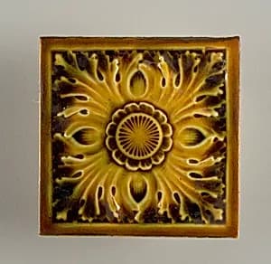 Tile by J. & J. G. Low Art Tile Works, 1877 – 1883