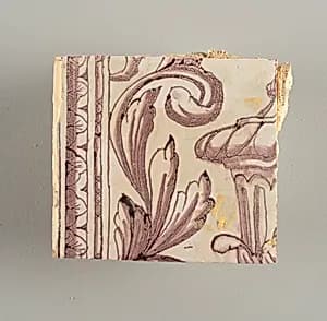 Tile wall facing by Unknown