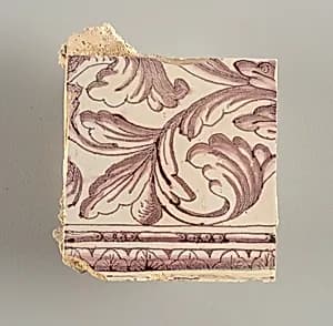 Tile wall facing by Unknown