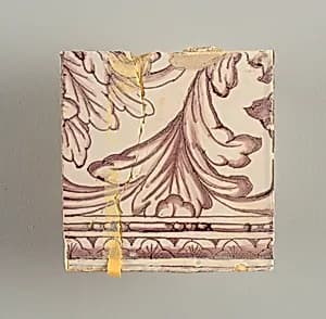 Tile wall facing by Unknown