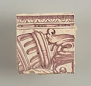 Tile wall facing by Unknown
