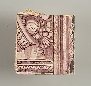 Tile wall facing by Unknown
