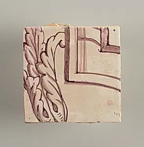 Tile wall facing by Unknown