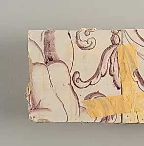 Tile wall facing by Unknown