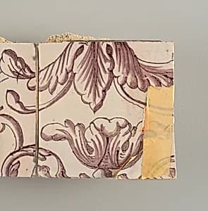 Tile wall facing by Unknown