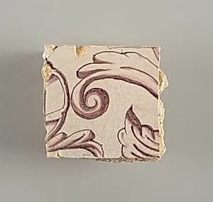 Tile wall facing by Unknown