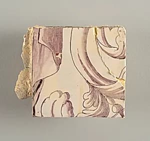 Tile wall facing by Unknown