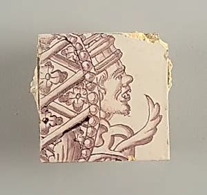 Tile wall facing by Unknown