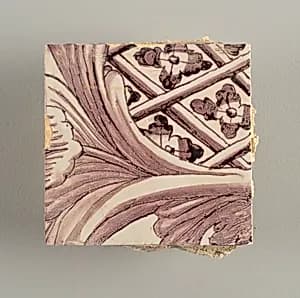 Tile wall facing by Unknown