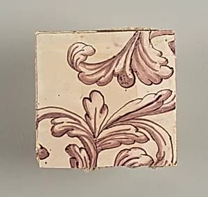Tile wall facing by Unknown