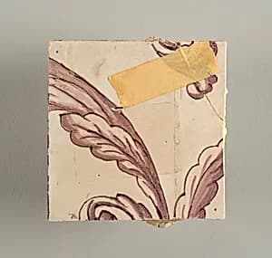 Tile wall facing by Unknown