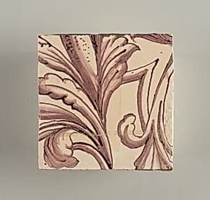 Tile wall facing by Unknown