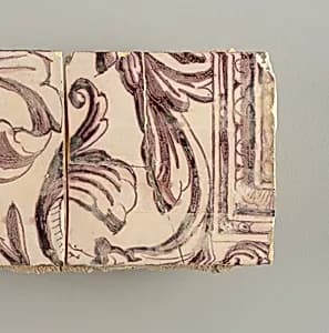 Tile wall facing by Unknown