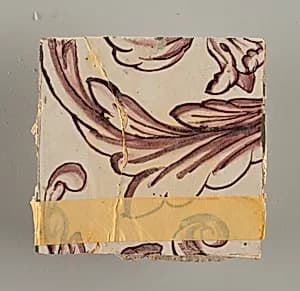 Tile wall facing by Unknown