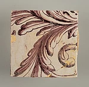 Tile wall facing by Unknown