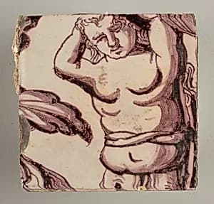 Tile wall facing by Unknown
