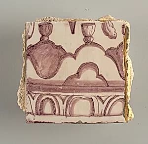 Tile wall facing by Unknown